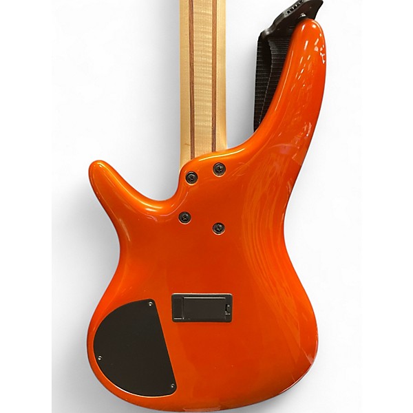 Used Ibanez SR300 Metallic Orange Electric Bass Guitar