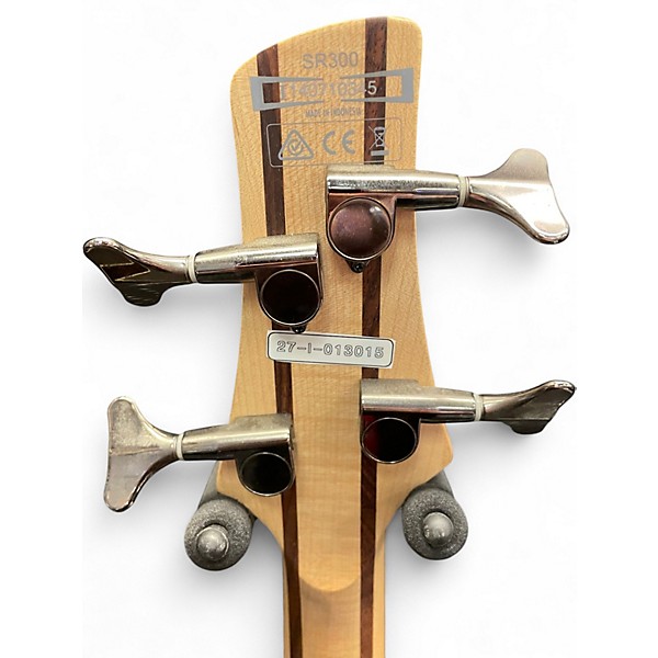 Used Ibanez SR300 Metallic Orange Electric Bass Guitar