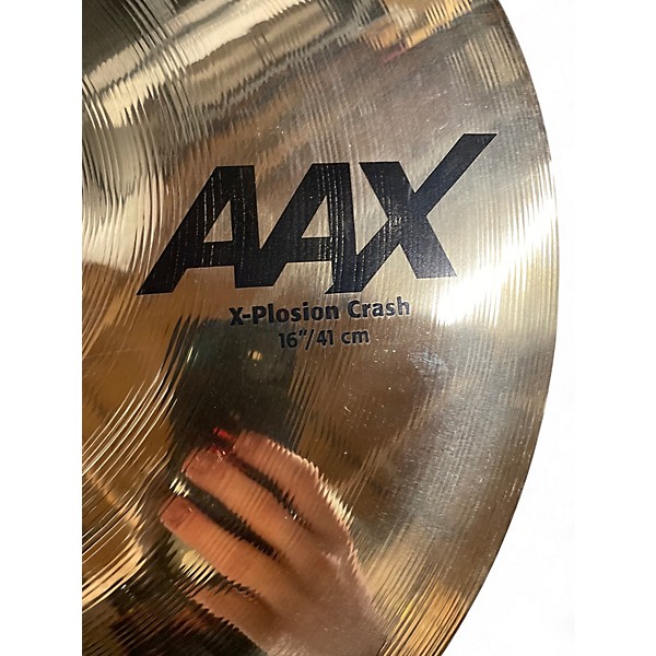 Used SABIAN 16in AAX Xplosion Crash Cymbal