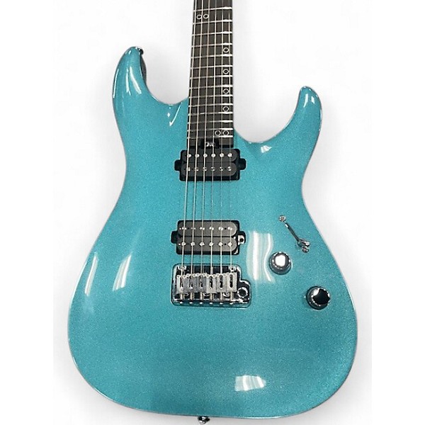 Used Schecter Guitar Research AM6 ARTIC JADE Solid Body Electric Guitar