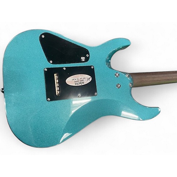 Used Schecter Guitar Research AM6 ARTIC JADE Solid Body Electric Guitar