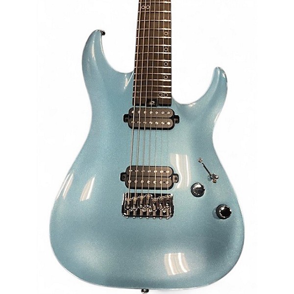 Used Schecter Guitar Research AM7 ARTIC JADE Solid Body Electric Guitar
