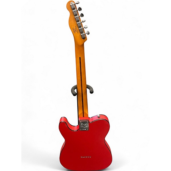 Used Squier 40TH ANNIVERSARY TELECASTER RED Solid Body Electric Guitar
