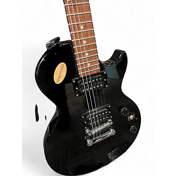 Used Epiphone Les Paul Special II Black Solid Body Electric Guitar