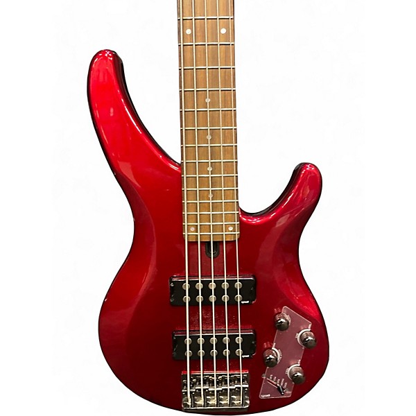 Used Yamaha TRBX 305 Candy Apple Red Electric Bass Guitar