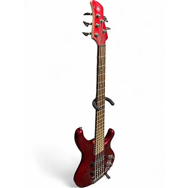 Used Yamaha TRBX 305 Candy Apple Red Electric Bass Guitar