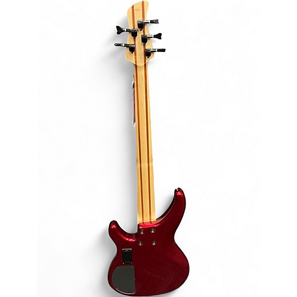 Used Yamaha TRBX 305 Candy Apple Red Electric Bass Guitar