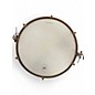 Used A&F Drum Co 14in Brass Pancake Snare Brass Drum