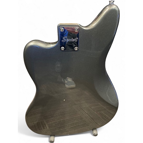 Used Squier affinity jaguar bass Charcoal Frost Electric Bass Guitar