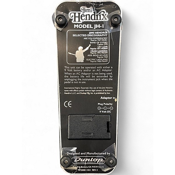 Used Dunlop JH-1 WAH Effect Pedal