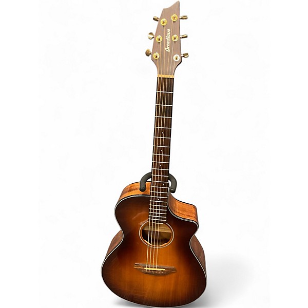 Used Breedlove Discovery Concert Natural Acoustic Guitar
