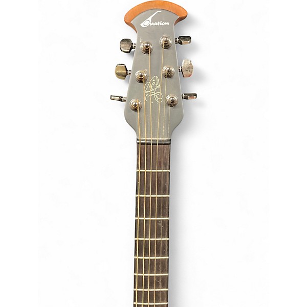 Used Ovation The Demented Collection Gray Acoustic Guitar