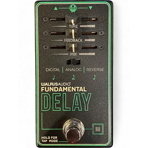 Used Walrus Audio FUNDAMENTAL DELAY Effect Pedal