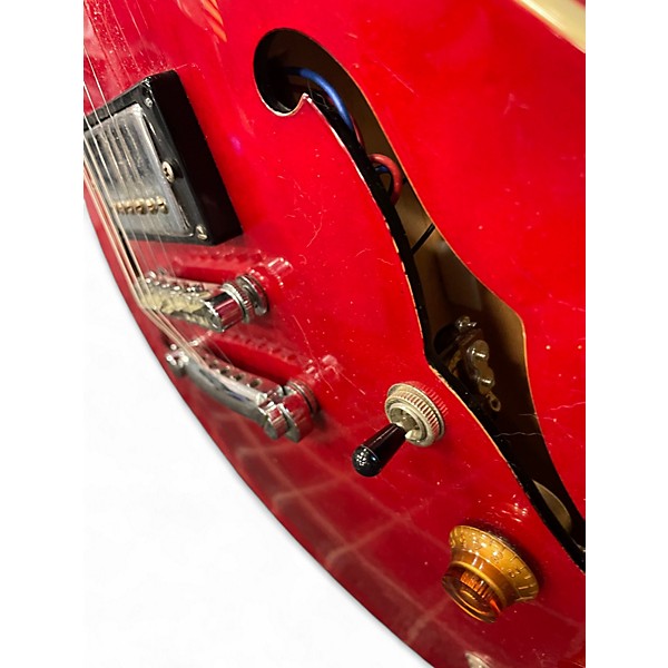 Used Epiphone Dot red Hollow Body Electric Guitar