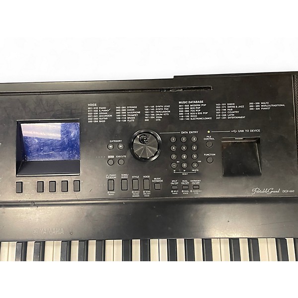 Used Yamaha DGX660 Portable Keyboard