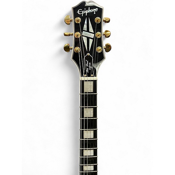 Used 2025 Epiphone Les Paul Custom Figured 3 Color Sunburst Solid Body Electric Guitar