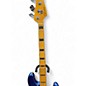 Used Fender American Ultra Jazz Bass COBRA BLUE Electric Bass Guitar