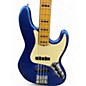 Used Fender American Ultra Jazz Bass COBRA BLUE Electric Bass Guitar