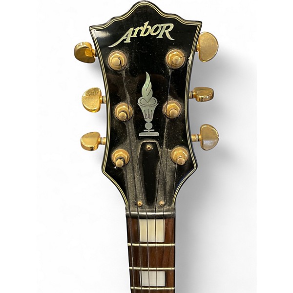 Used Arbor Single Cutaway Antique White Solid Body Electric Guitar