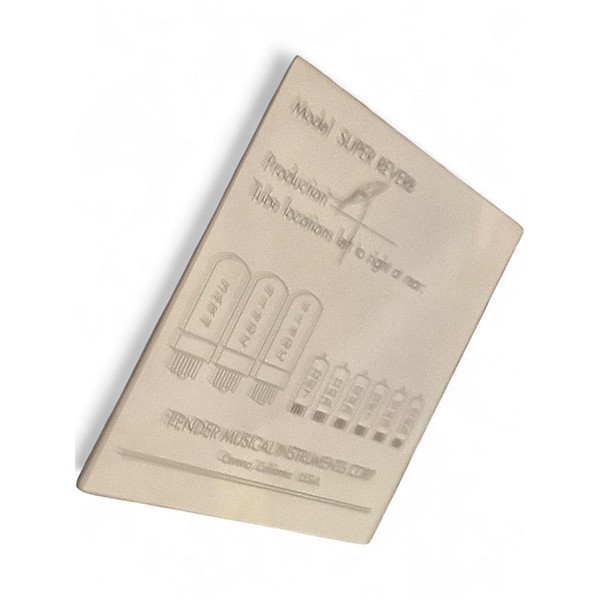 Used Fender 1965 Reissue Super Reverb 45W 4x10 Tube Guitar Combo Amp