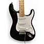 Used Squier SONIC STRATOCASTER Black Solid Body Electric Guitar