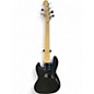 Used Squier Affinity Jazz Bass VI Metallic Black Electric Bass Guitar