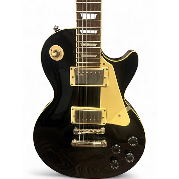 Used Epiphone Les Paul Standard Black Solid Body Electric Guitar