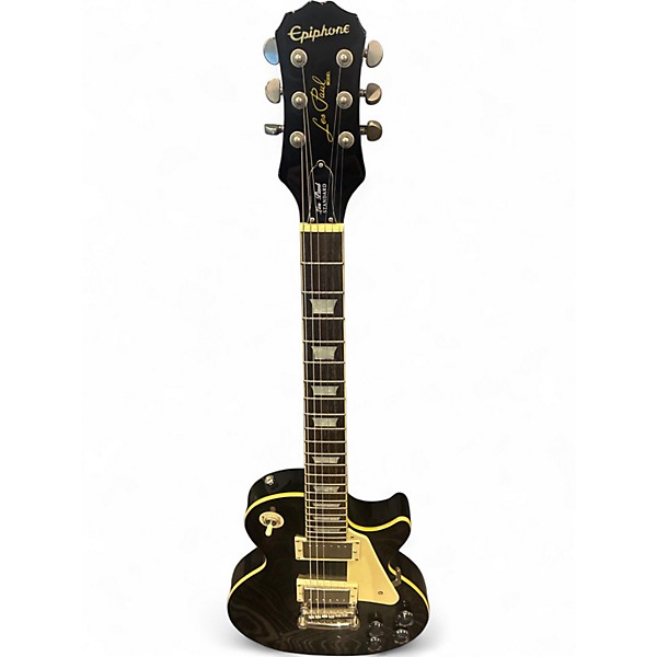Used Epiphone Les Paul Standard Black Solid Body Electric Guitar
