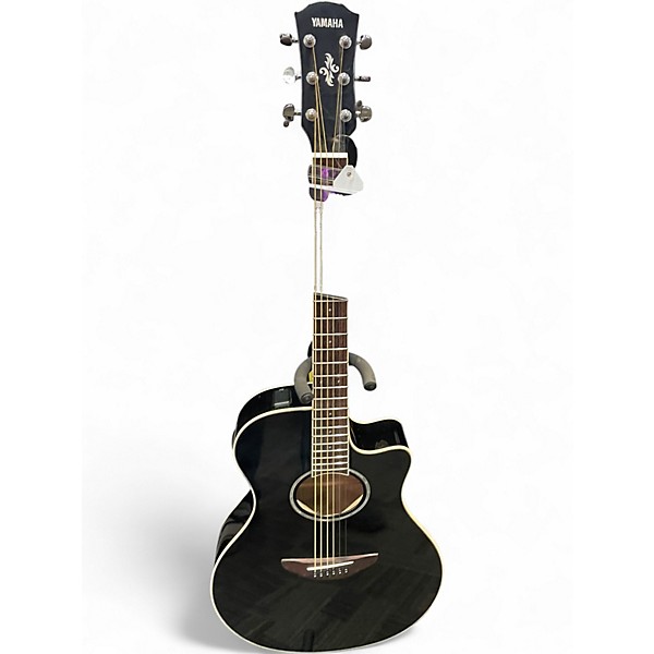 Used Yamaha APX600 Black Acoustic Electric Guitar