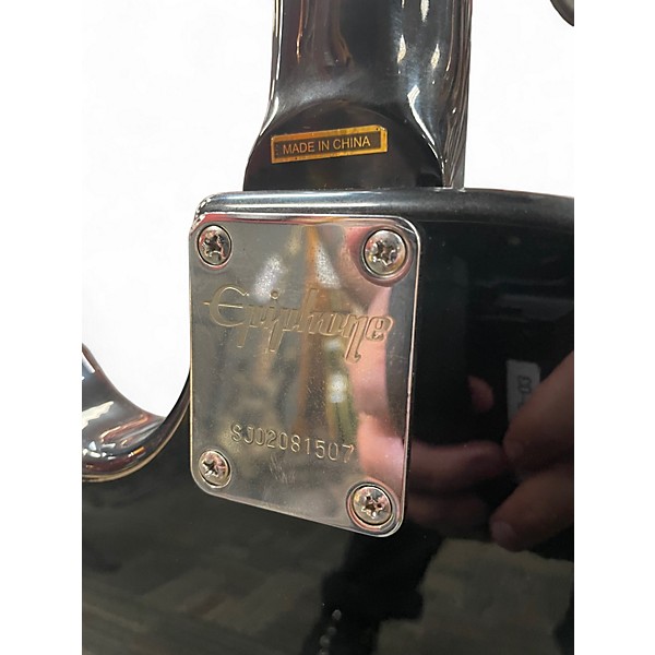 Used Epiphone Les Paul Special I Black Solid Body Electric Guitar