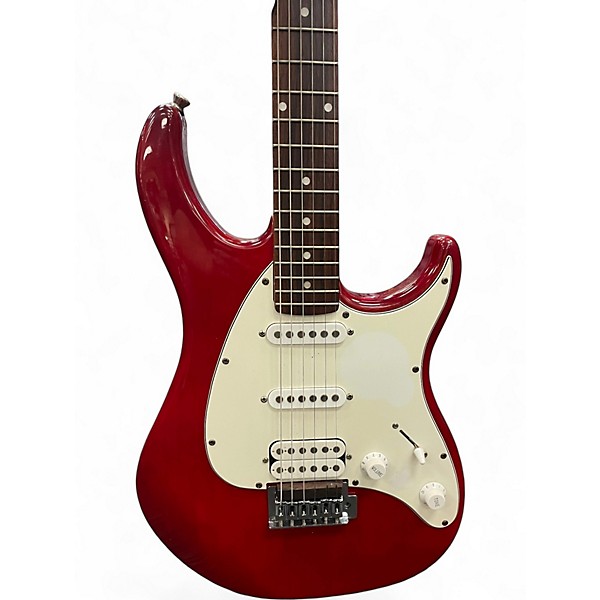 Used Peavey Raptor Plus Trans Red Solid Body Electric Guitar