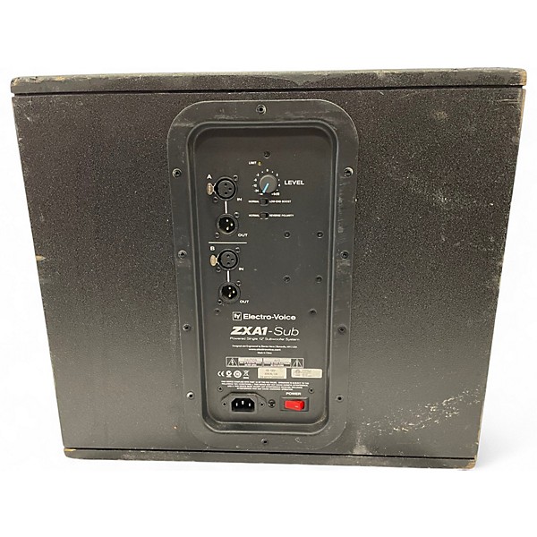 Used 2012 Electro-Voice ZXA1-Sub 12" Powered Subwoofer