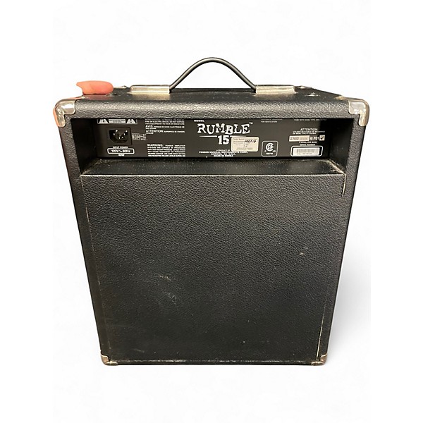 Used Fender Rumble 15 15W 1X8 Bass Combo Amp