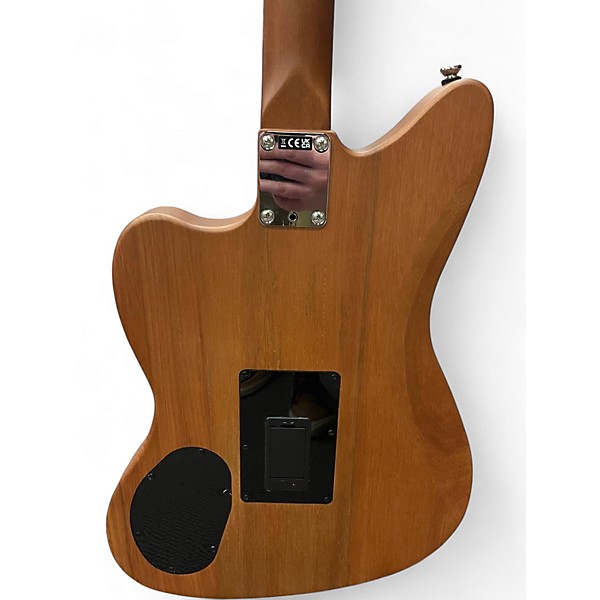 Used Fender ACOUSTASONIC JAZZMASTER STANDARD Natural Acoustic Electric Guitar