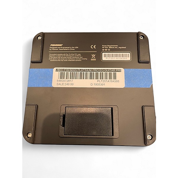 Used Fishman Platinum PRO EQ Guitar Preamp