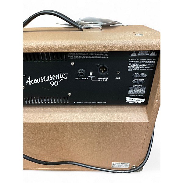 Used Fender Acoustasonic 90 90W Acoustic Guitar Combo Amp
