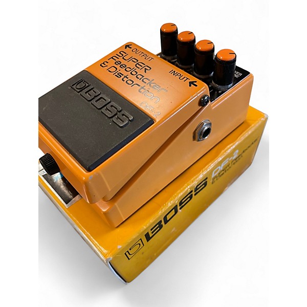 Vintage 1989 BOSS DF2 Super Feedbacker and Distortion Effect Pedal