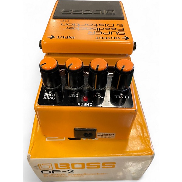 Vintage 1989 BOSS DF2 Super Feedbacker and Distortion Effect Pedal