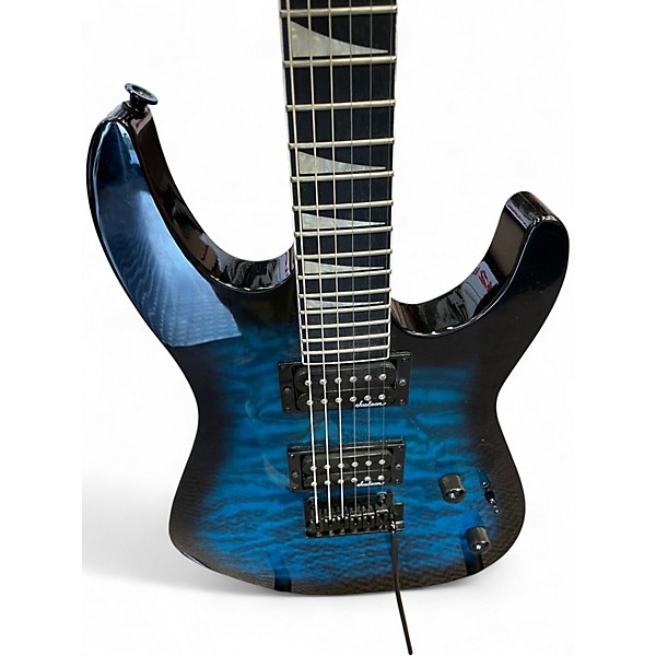 Used Jackson JS20 Trans Blue Solid Body Electric Guitar