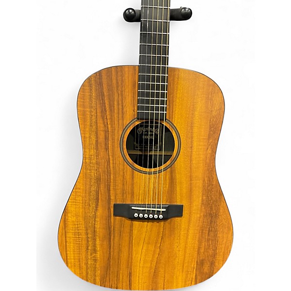 Used Martin DXK2AE Left Handed Antique Natural Acoustic Electric Guitar