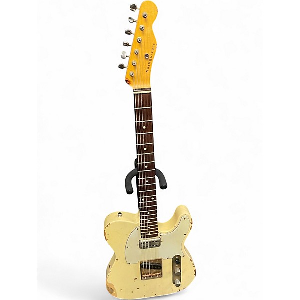 Used Nash Guitars T-52 Aged White Solid Body Electric Guitar