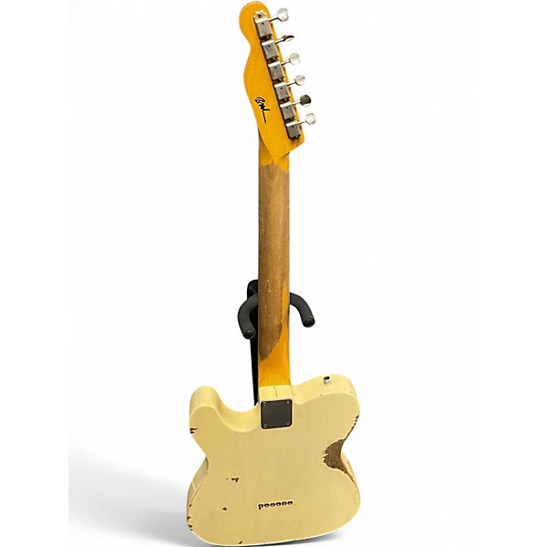 Used Nash Guitars T-52 Aged White Solid Body Electric Guitar