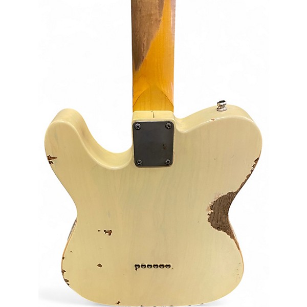 Used Nash Guitars T-52 Aged White Solid Body Electric Guitar