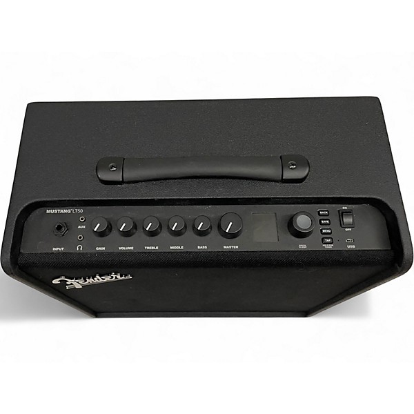 Used Fender Mustang LT50 50W 1x12 Guitar Combo Amp