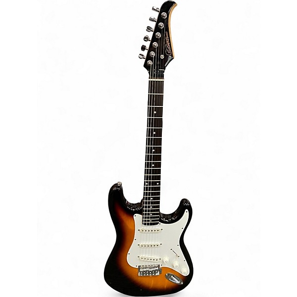 Used Silvertone ss11 sunburst Solid Body Electric Guitar