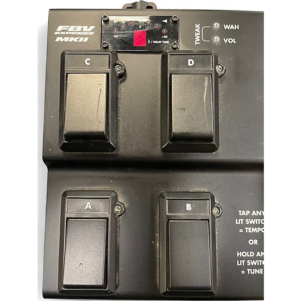 Used Line 6 FBV Express MKII 4 Button Footswitch