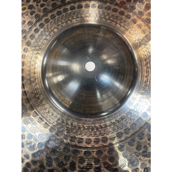 Used MEINL 22in Pure Alloy Custom Medium Thin Ride Cymbal