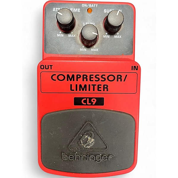 Used Behringer CL9 Compressor/Limiter Effect Pedal