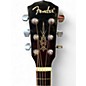 Used Fender T Bucket 300CE Black Acoustic Electric Guitar