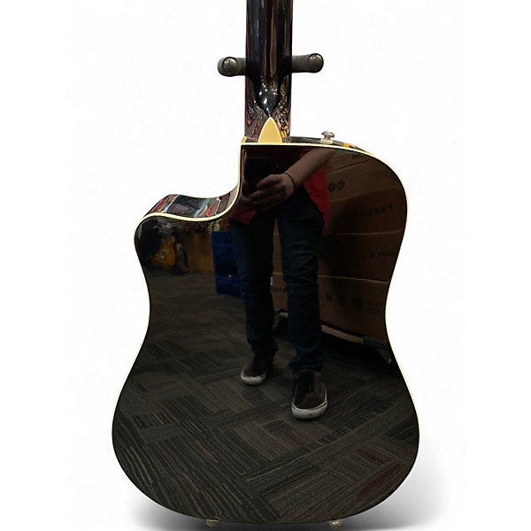 Used Fender T Bucket 300CE Black Acoustic Electric Guitar